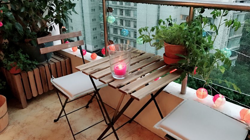 jak na balkon