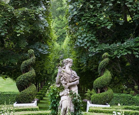 půvobná toskánská zahrada