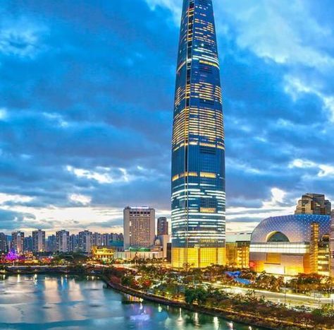 nejvyšší budova světa Lotte World Tower